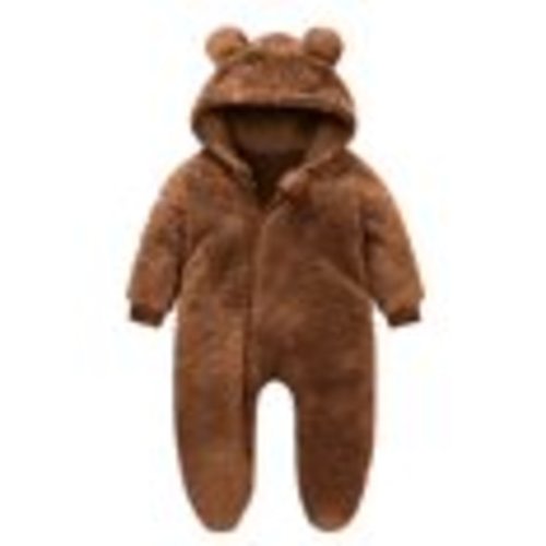 Uaswgudfs Newborn Baby Girl Boy Outfits Cartoon Bear Snowsuit Winter Warm Clothes Coat Infant Footies Jumpsuits