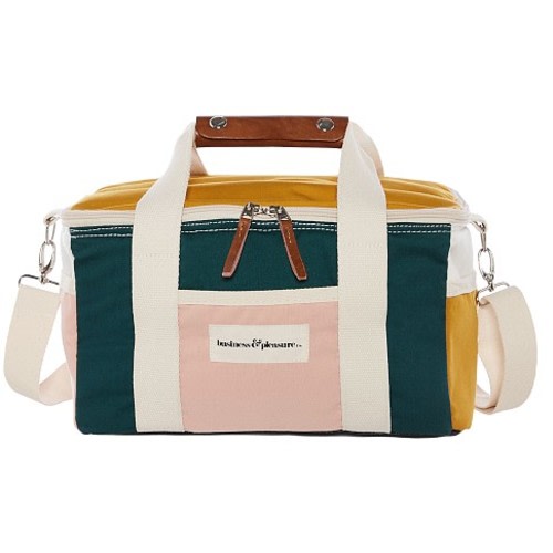 Business and Pleasure Premium Cooler Vintage Color Block
