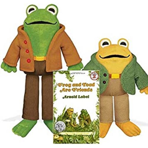 YOTTOY Classic Collection | Frog and Toad Plush Friends Gift Set