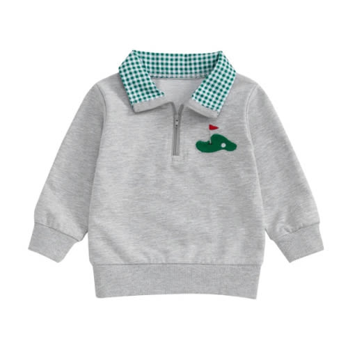 GOLF Collar Sweatshirt - Hazel & Bo
