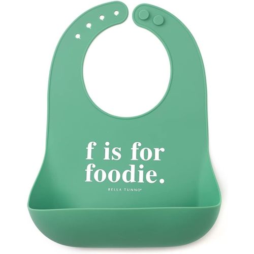 Bella Tunno Wonder Bib – Silicone Baby Bib for Girls & Boys, Foodie