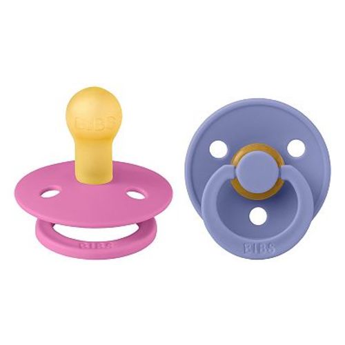 Bibs Colour 2-Pack Latex Pacifiers