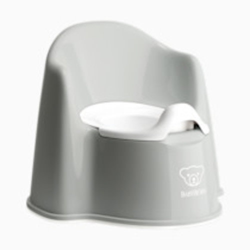 BabyBjörn Potty Chair - Gray/White