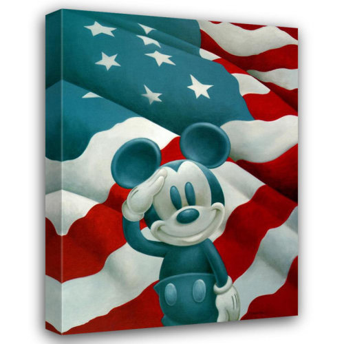 Alcott Hill® Mickey Salutes America | Wayfair