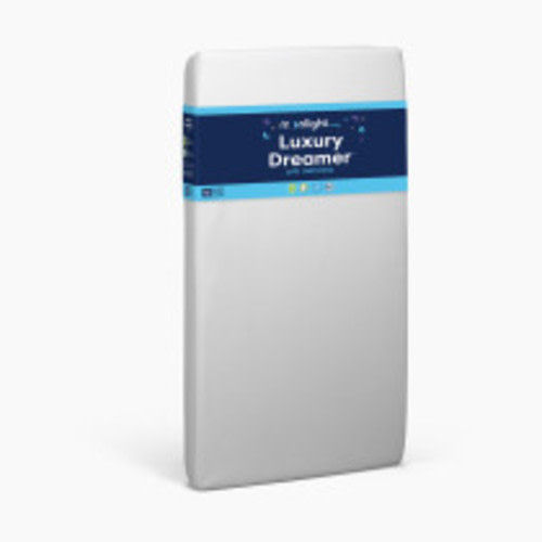 Moonlight Slumber Luxury Dreamer Crib Mattress - White