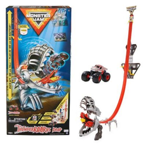 Monster Jam 1:64 Scale Thunder Roarus Playset