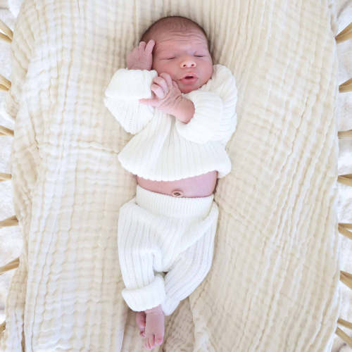 Knit Sweater & Pant Set | Dove