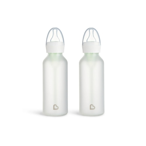Bond® Silicone Glass Bottle 4oz or 8oz, 2pk | Munchkin