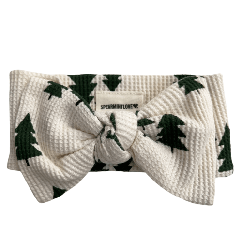 Organic Waffle Knot Bow, Forest Green Trees
Organic Waffle Knot Bow, Forest Green Trees
Organic Waffle Knot Bow, Forest Green