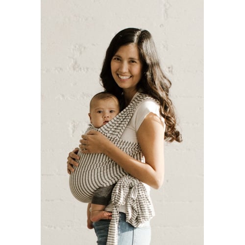 NATURAL & GREY STRIPE - Solly Baby