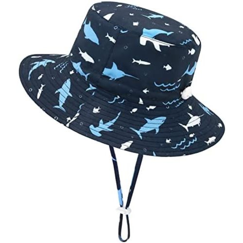 Sarfel Baby Sun Hat Summer Baby Boy Hats UPF 50+ Sun Protection Toddler Hat Bucket for Baby Girl Adjustable Kid Cap