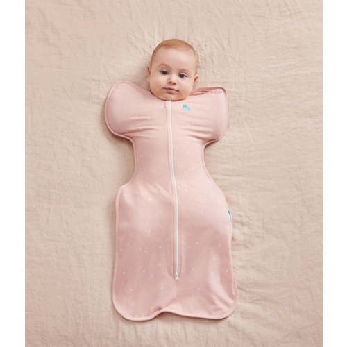 Swaddle Up™ 1.0 TOG Cotton Powder Pink Twinkle