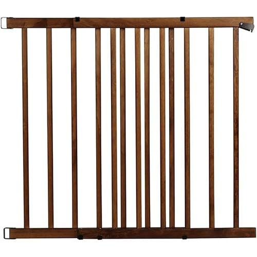 Evenflo Walk-Thru Top of Stairs Baby Gate, Farmhouse Collection