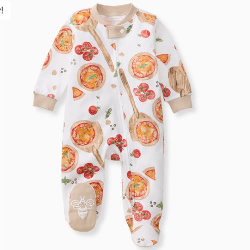 Burt's Bees Baby | Brick Oven Pizza Organic Cotton Onesie