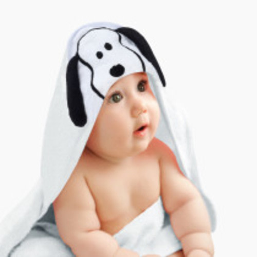 Lambs & Ivy Hooded Bath Towel - Snoopy