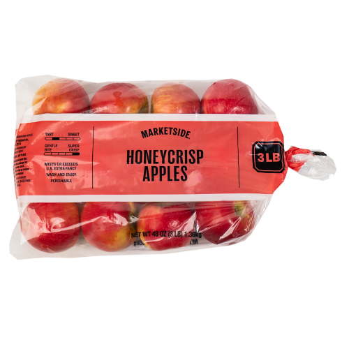 Fresh Honeycrisp Apples, 3 lb Bag