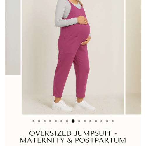 Oversized Jumpsuit - Maternity & Postpartum – Lunettaco