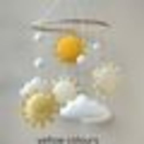 Nursery mobile, Boho nursery decor, Baby mobile, Sun mobile, Butterfly mobile nursery, You are my sunshine nursery, Sunflower nursery decor