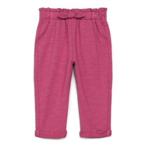 Garanimals Baby Girl French Terry Cloth Pants, Sizes 0M-24M