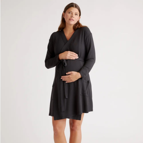 French Terry Modal Maternity & Nursing Robe
