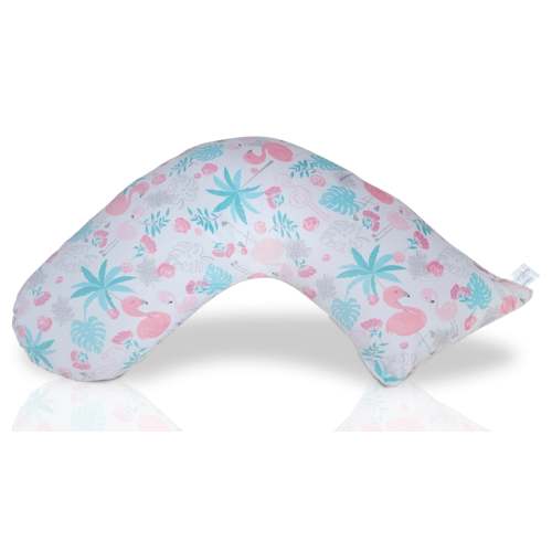 Luna Lullaby Nursing Pillow - Pink Flamingo