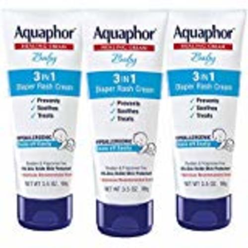 Amazon.com: Aquaphor Baby Diaper Rash Paste - For Serious Diaper Rash and Flare-ups - 3.5 Oz. Tube : Baby