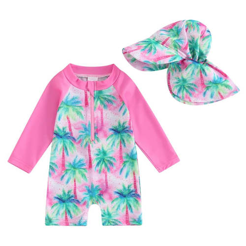 Baby Rash Guard Swimsuit Set