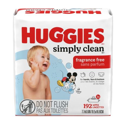Huggies Simply Clean Baby Wipes - Unscented