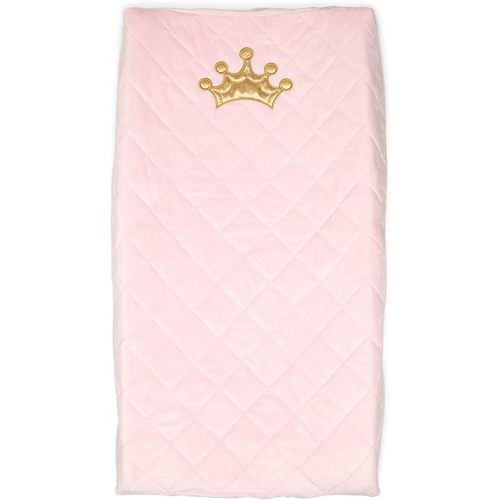 Boppy Changing Pad Cover, Pink Royal Princess, Minky Fabric