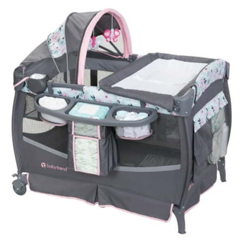 Free Shipping! Baby Trend Deluxe II Nursery Center, Primrose