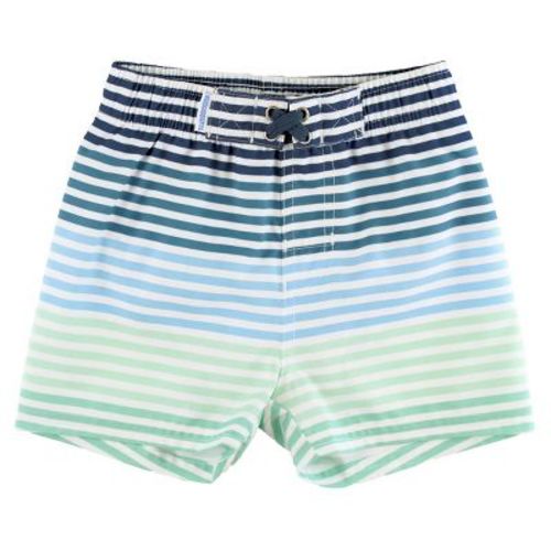 Ruggedbutts Boys Swim Trunks - Coastal Stripe, Size : 18-24 Months
