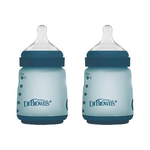 Dr. Brown's Silicone Baby Bottles - Blue - 5 fl oz/2pk