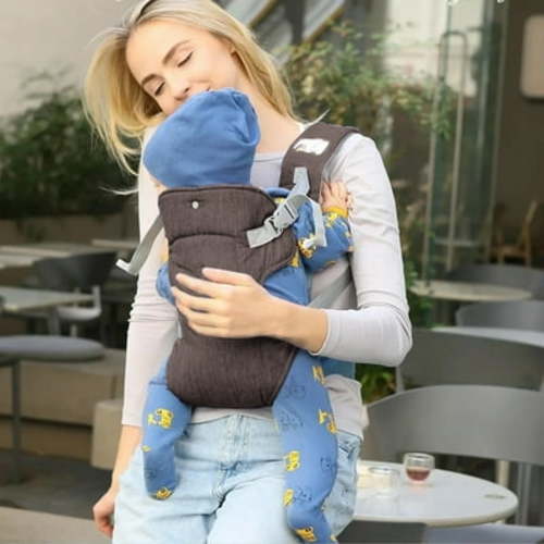 Lvelia Baby Carrier Newborn to Toddler,4-in-1 Easy to Wear Ergonomic Adjustable Lightweight Infant Carrier,Newborn Baby Carrier for 8-32 lbs,Coffee