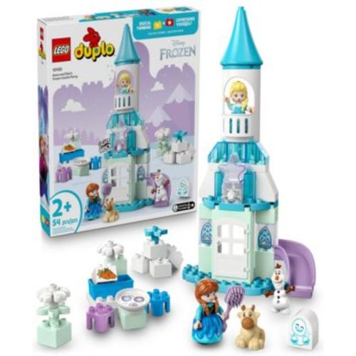 DUPLO Disney Anna and Elsa's Frozen Castle Party 10455 Toy Building Set, 54 Pieces