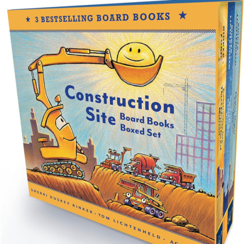 Construction Site Board Books Boxed Set (Goodnight Construction Site)