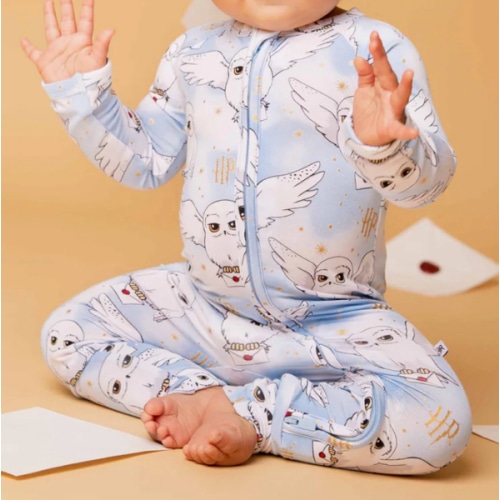 Harry Potter™ Hedwig's Sky Mail Convertible Romper- 0-3