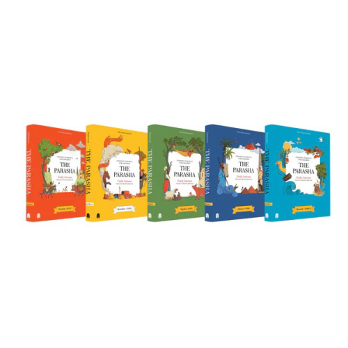The Parasha - Set of Five – Koren Publishers <style id="uncomplicated-breadcrumbs-styles"> /* limit content shift as forces repaint */ .category-breadcrumbs { width: 100%; } /* force breadcrumbs to display as a trail (a > b > c inline) */ .category-breadc