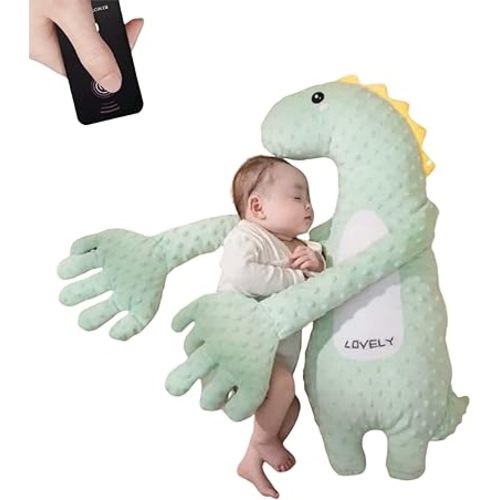 2025 Latest Model Baby Patter for Sleep, Cute Animal Styles Baby Sleep Automatic Beater, Slapping Toddler Pillows Newborn Calming Pillow (#Dinosaurs)