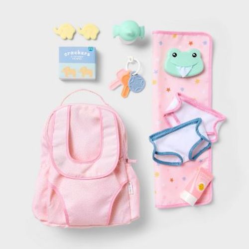 Baby Doll Diaper Bag Play Set - Gigglescape™