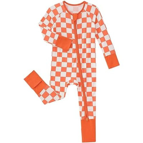SUZEL Baby Viscose from Bamboo Pajamas - Infant Boys Girls Footless Zippy Pjs Sleep 'N Play Clothes - One Piece Romper
