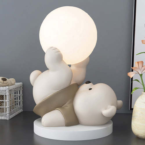 Teddy Bear Touch Lamp (brown)
