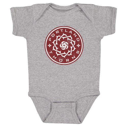 Infant Portland Thorns Vintage Primary Logo Onesie