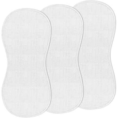 3 Pcs Changing Pad Liners Fits in Peanut Shape Changing Pad Waterproof Diaper Mats Organic Cotton Peanut Mats are Warm on a Baby's Back, Washable Reusable (Simple Style)