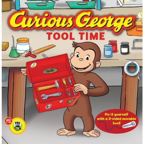Curious George: Tool Time - by H A Rey (Board Book)
