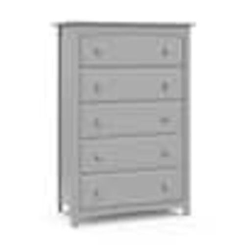 Storkcraft Kenton 5-Drawer Pebble Gray Dresser 03555-10F