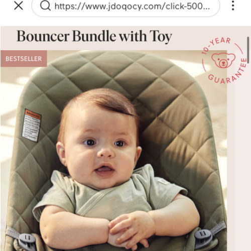 BabyBjörn Bouncer Bundle with Toy