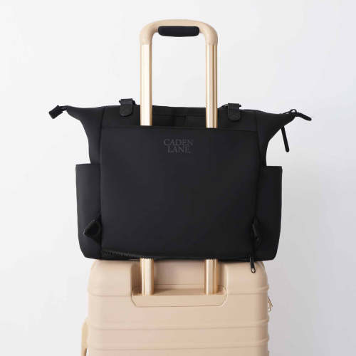 Lane Convertible Diaper Bag Tote | Black