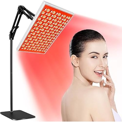 Red Light Therapy for Body, Infrared Light Therapy, Red Light Therapy Lamp Panels with Stand,Deep 660nm and 850nm Near Infrared Led Red Light Therapy Device at Home for Face Full Body Pain Skin Back