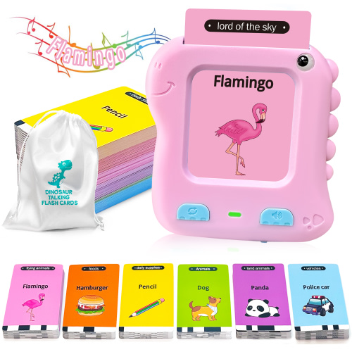 Adofi Talking Flash Cards, Learning Toy for Kids 1-6 Years, 117 Cards with 234 Words
