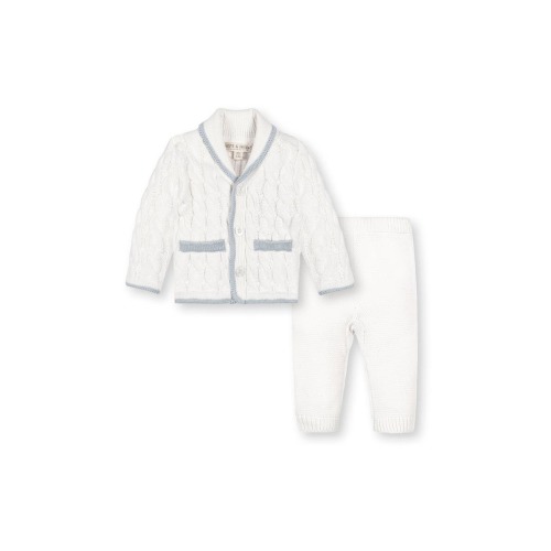 Baby Organic Cardigan and Legging Set, Infant, 18-24M